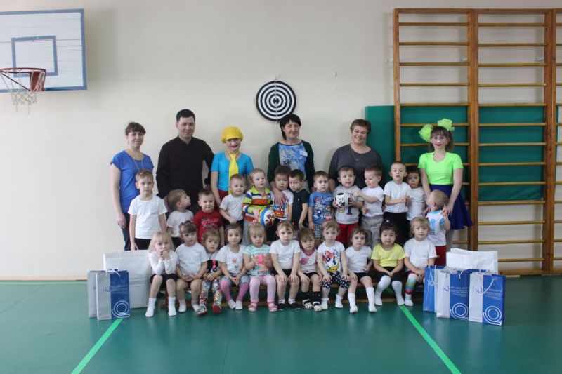 Спортивная акция в ясли-саду 